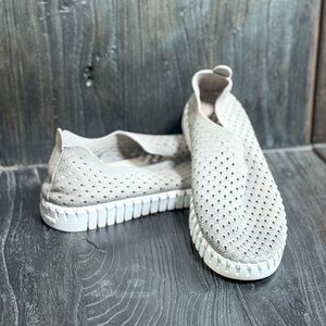 Ilse Jacobsen Tulip Slip On Shoes Perforated Scallop EU 39